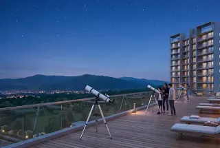 Stargazing Deck at Godrej Manpada