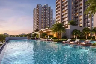 Swimming Pool at Godrej Manpada